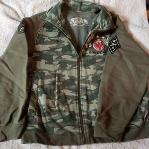 Extreme Camo Zip-Up Jacket